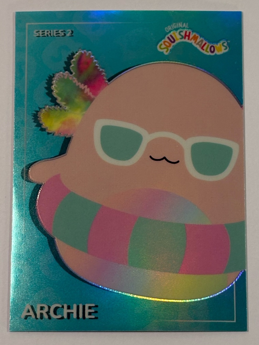 🌴 [5/$15] 2025 PANINI SQUISHMALLOWS SERIES 2 ARCHIE #4 HOLO PRIZM TRADING CARD
